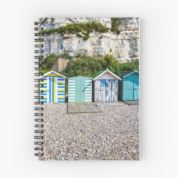 Item preview, Beach Huts on the Shoreline in Beer, Devon designed and sold by Paul Thompson Photography.