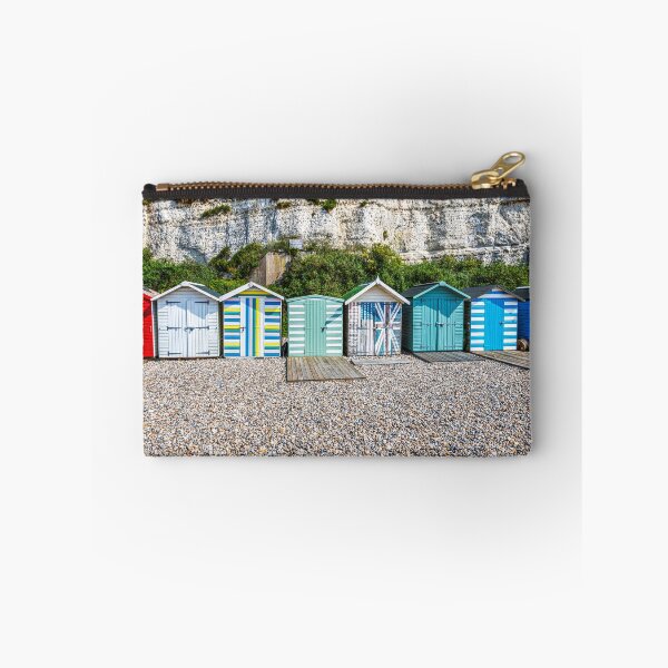 Item preview, Beach Huts on the Shoreline in Beer, Devon designed and sold by Paul Thompson Photography.