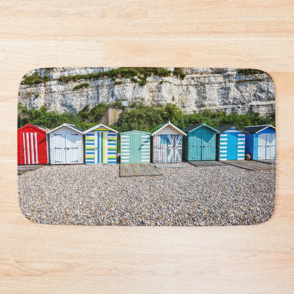Item preview, Beach Huts on the Shoreline in Beer, Devon designed and sold by Paul Thompson Photography.