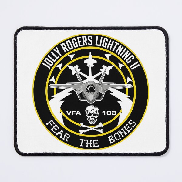 Item preview, VFA-103 Jolly Rogers F-35 Lightning II Military Emblem designed and sold by CharlieDesings.