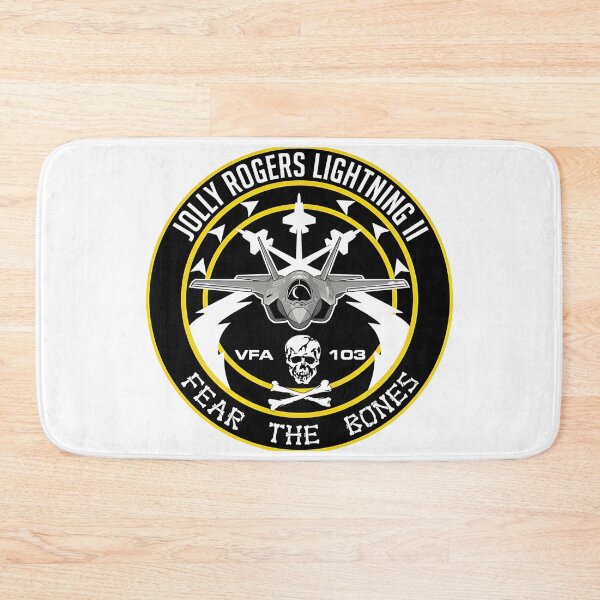 Item preview, VFA-103 Jolly Rogers F-35 Lightning II Military Emblem designed and sold by CharlieDesings.