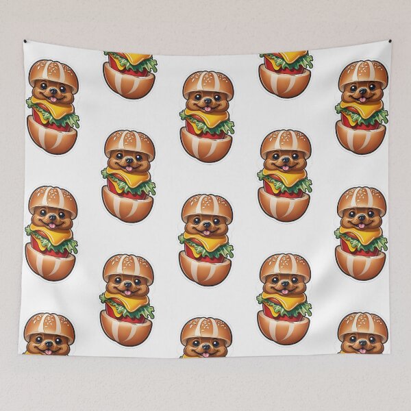 Item preview, hot dog designed and sold by DonnaBlankaArt.