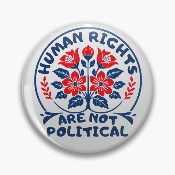 Item preview, Human Rights Are Not Political designed and sold by ketkacreations.