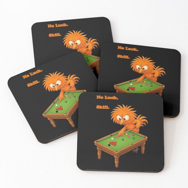 Item preview, Snooker Birdi Illustration – Snooker Birdi Sports - Funny Sports Animal - smallbirdart designed and sold by smallbirdart.