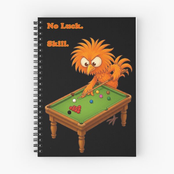 Item preview, Snooker Birdi Illustration – Snooker Birdi Sports - Funny Sports Animal - smallbirdart designed and sold by smallbirdart.