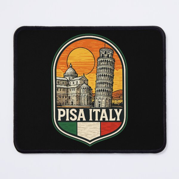 Item preview, Pisa Italy Retro Vintage Europe designed and sold by TomFrontierArt.