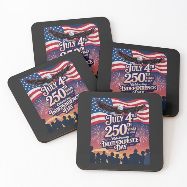 Item preview, JULY 4th 1776 to 2026 - 250th YEARS CELEBRATING INDEPENDENCE DAY designed and sold by DBM Photo Art 1.