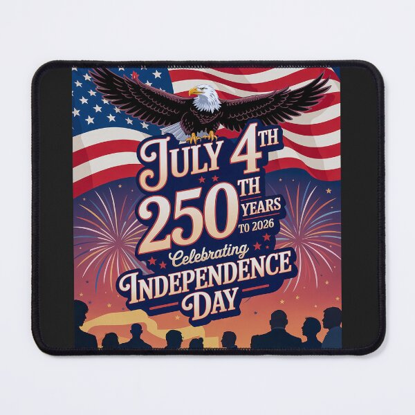 Item preview, JULY 4th 1776 to 2026 - 250th YEARS CELEBRATING INDEPENDENCE DAY designed and sold by DBM Photo Art 1.