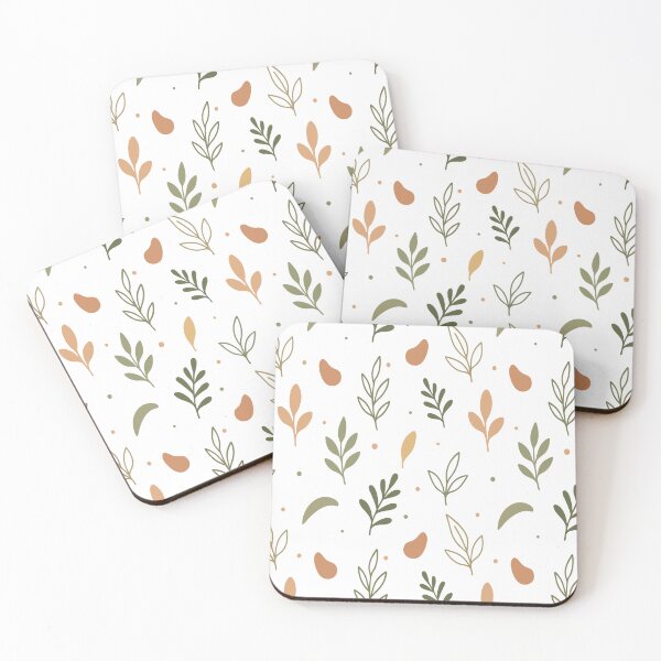 Item preview, Minimal Botanical Leaves and Sprigs Pattern designed and sold by BetweenForms.
