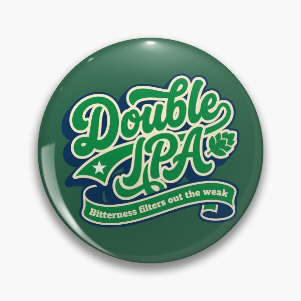 Item preview, Double IPA Retro Craft Beer - Bitterness Filters Out The Weak designed and sold by Cozy-Old-Pub.