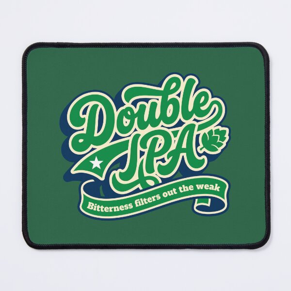 Item preview, Double IPA Retro Craft Beer - Bitterness Filters Out The Weak designed and sold by Cozy-Old-Pub.