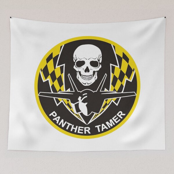 Item preview, Panther Tamer VFA-103 Skull and F-35 Stealth Fighter Patch designed and sold by CharlieDesings.