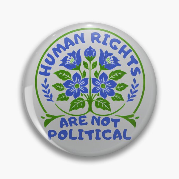 Item preview, Human Rights Are Not Political designed and sold by ketkacreations.