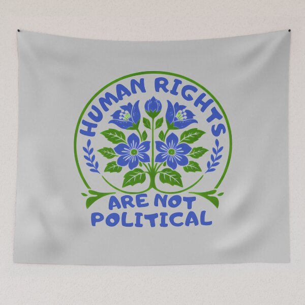 Item preview, Human Rights Are Not Political designed and sold by ketkacreations.