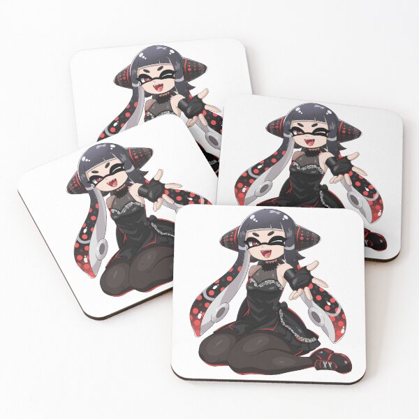 Item preview, Goth Squid Girl designed and sold by easyskweezyshop.