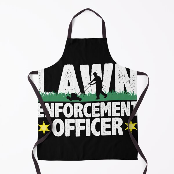 Item preview, Lawn Enforcement Officer Funny Gardening Mowing Lover Gift Lawn Mover Design designed and sold by BoostedandBroke.
