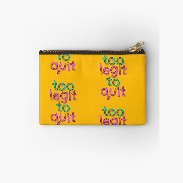 Item preview, too legit to quit designed and sold by PINC RABBIT.