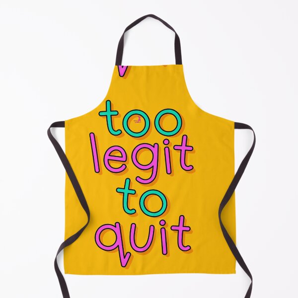 Item preview, too legit to quit designed and sold by PINC RABBIT.