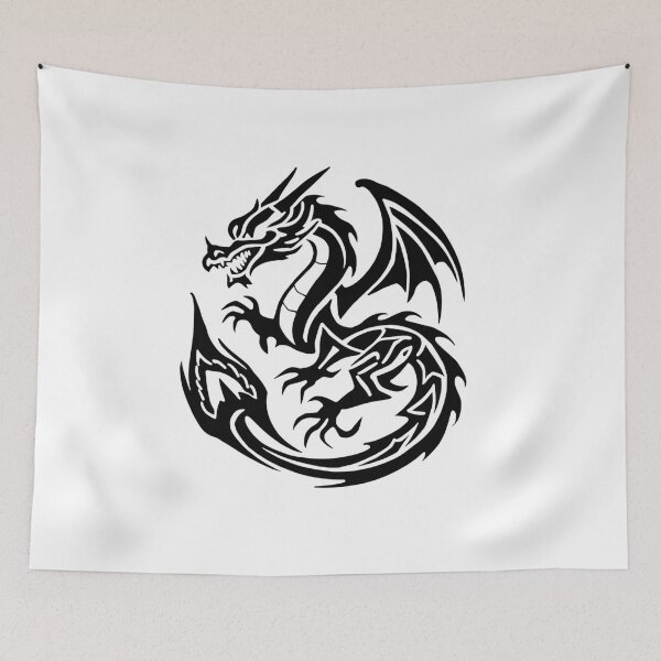 Item preview, Tribal dragon designed and sold by CleanestClothes.