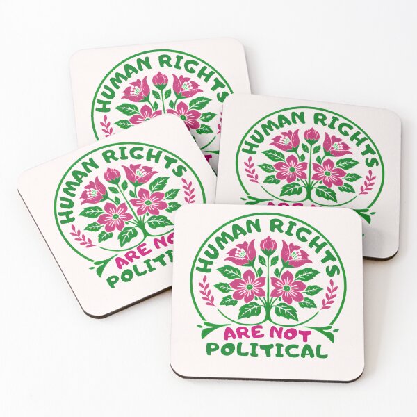Item preview, Human Rights Are Not Political designed and sold by ketkacreations.