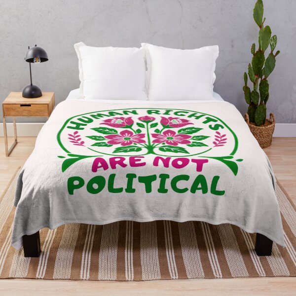 Item preview, Human Rights Are Not Political designed and sold by ketkacreations.