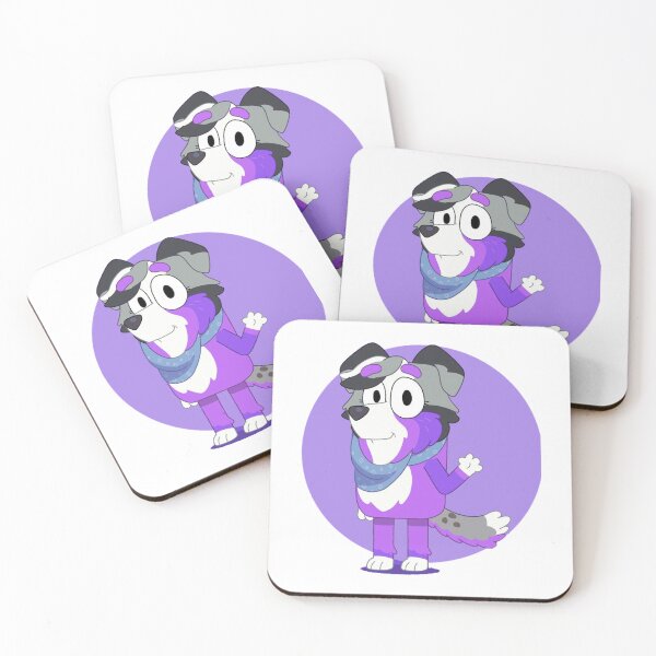 Item preview, Bluey Bandit Violet designed and sold by Twelvecloth.