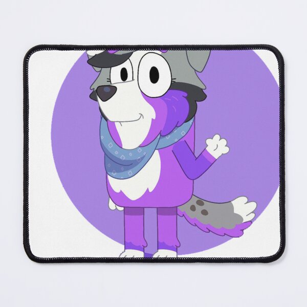 Item preview, Bluey Bandit Violet designed and sold by Twelvecloth.