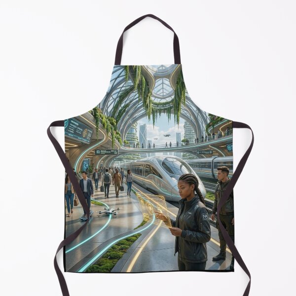 Item preview, NK Studios Futuristic 22nd Century Train Station designed and sold by NK-Studios .
