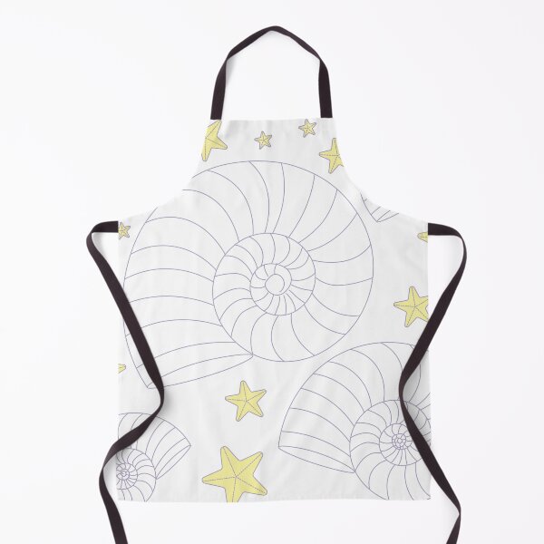 Item preview, Lavender Nautilus Shell Pattern – Coastal Ocean Minimalist Seashell & Starfish Aesthetic Design designed and sold by SurfaceLab.
