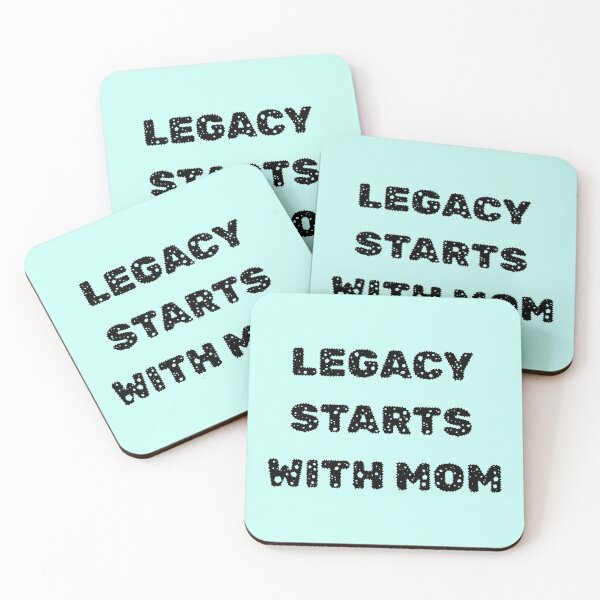 Item preview, Legacy Starts With Mom – Emotional Mother’s Day Design for Homemakers designed and sold by Yassine SEBA.