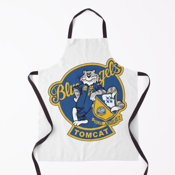 Item preview, Blue Angels Tomcat Mascot Cartoon Aviation Patch Design designed and sold by CharlieDesings.