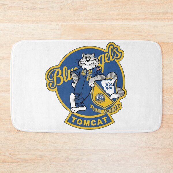 Item preview, Blue Angels Tomcat Mascot Cartoon Aviation Patch Design designed and sold by CharlieDesings.