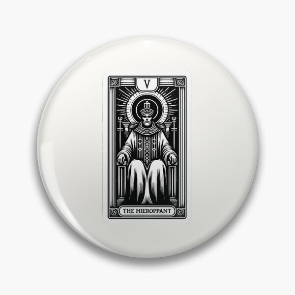 Item preview, The Hierophant tarot card designed and sold by Roberta Calabrese.