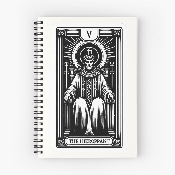 Item preview, The Hierophant tarot card designed and sold by Roberta Calabrese.