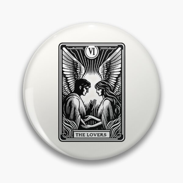 Item preview, The Lovers tarot card designed and sold by Roberta Calabrese.