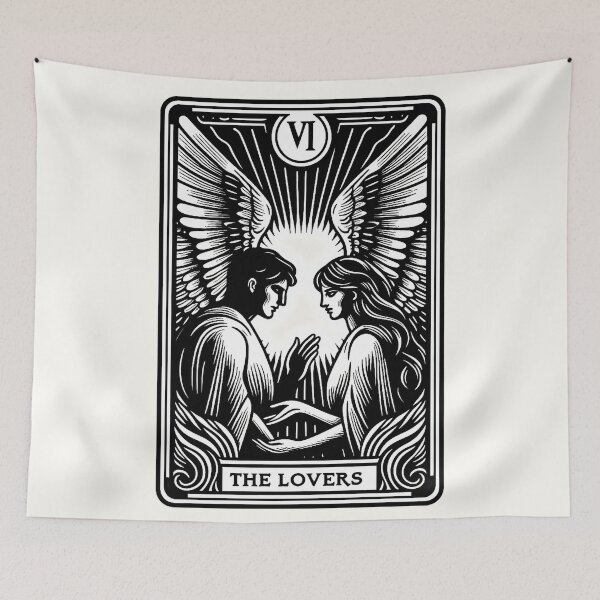 Item preview, The Lovers tarot card designed and sold by Roberta Calabrese.