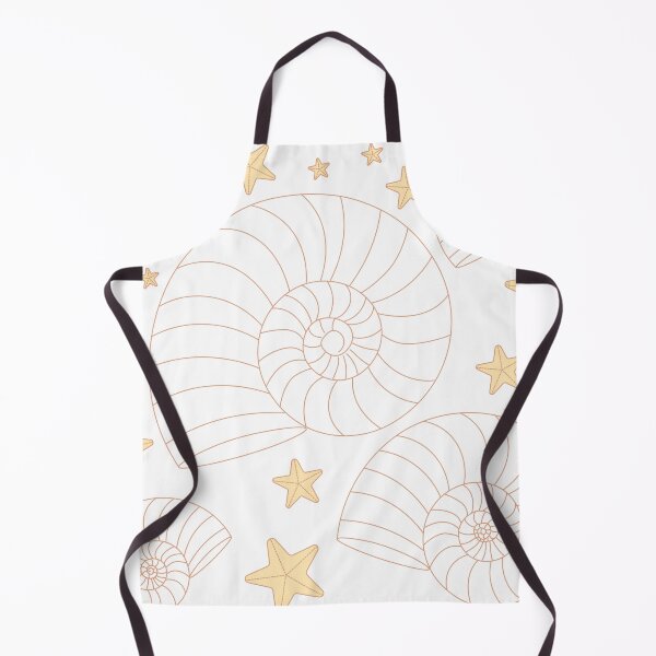 Item preview, Coral Nautilus Shell Pattern – Coastal Ocean Minimalist Seashell & Starfish Aesthetic Design designed and sold by SurfaceLab.