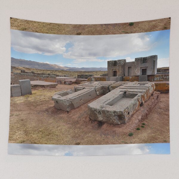 Item preview, Pumapunku ruins, Bolivia, Original photography designed and sold by studio838.
