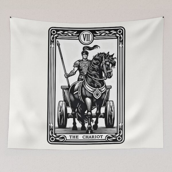 Item preview, The Chariot tarot card designed and sold by Roberta Calabrese.