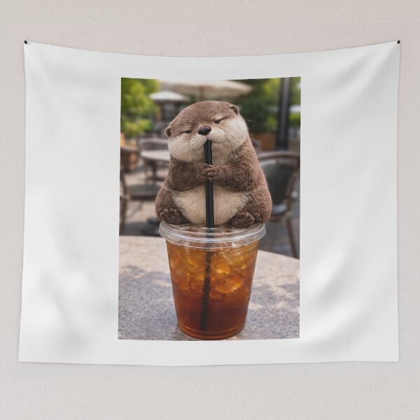 Item preview, Sippin’ & Unbothered designed and sold by Cute and Mythic Illustrations .