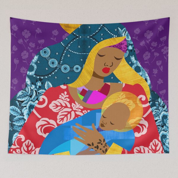 Item preview, Virgin Mary and Child designed and sold by TabithaBianca.
