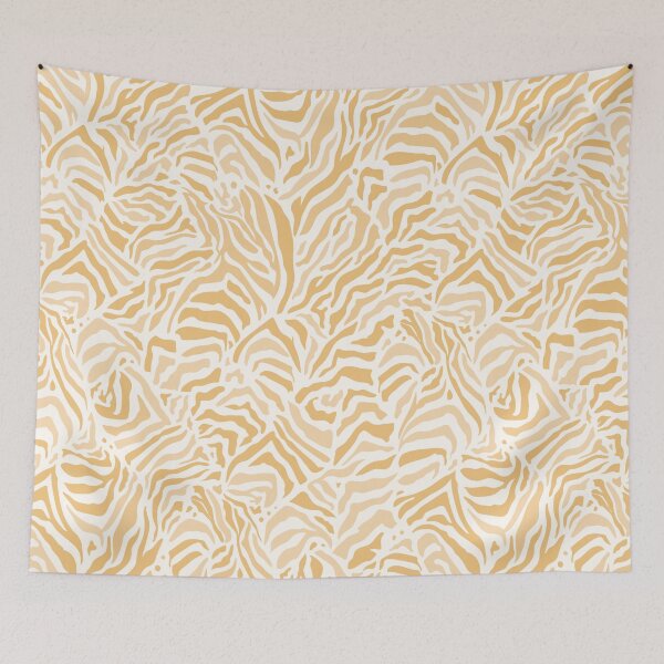 Item preview, Yellow Zebra Stripes - Colorful Exotic Animal Print designed and sold by sorbetedelimon.