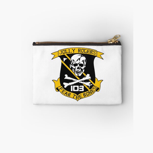 Item preview, VFA-103 Jolly Rogers Fear the Bones Military Shield Insignia designed and sold by CharlieDesings.