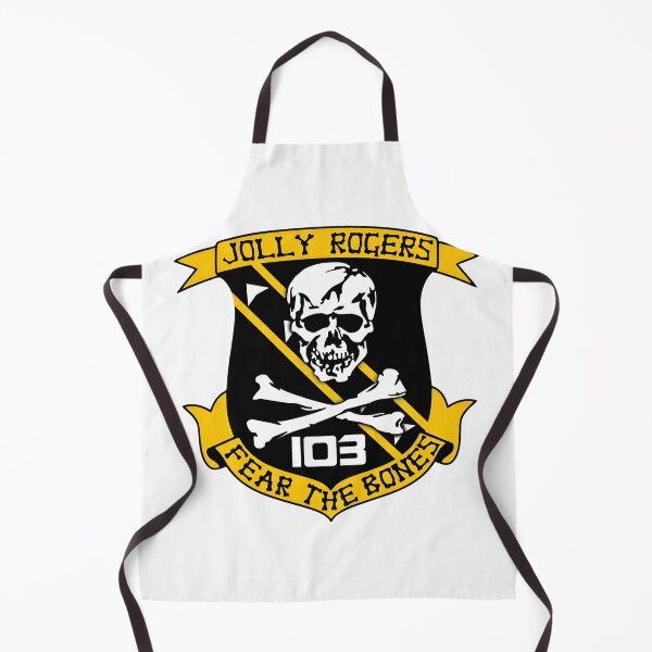 Item preview, VFA-103 Jolly Rogers Fear the Bones Military Shield Insignia designed and sold by CharlieDesings.