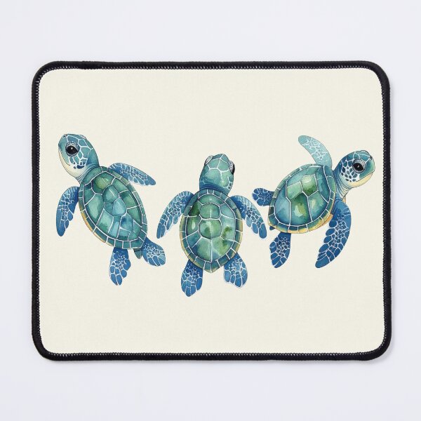 Item preview, Three small sea turtles designed and sold by LiskoDesign.