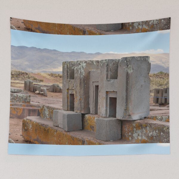 Item preview, Pumapunku ruins, Bolivia, Original photography designed and sold by studio838.