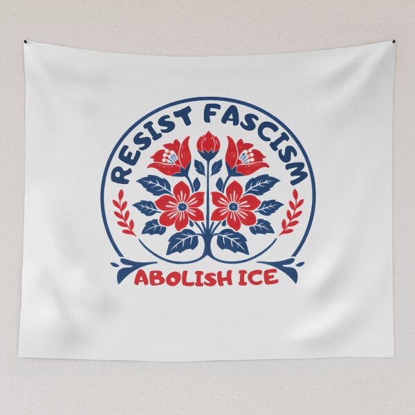 Item preview, Resist Fascism  Abolish Ice  designed and sold by ketkacreations.
