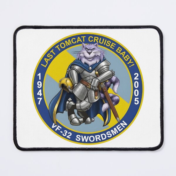 Item preview, VF-32 Swordsmen Last Tomcat Cruise Commemorative Knight Patch designed and sold by CharlieDesings.