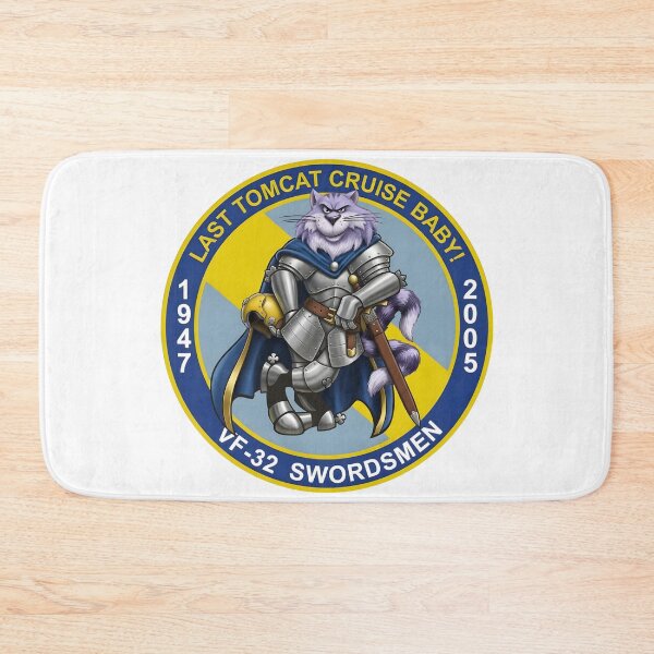Item preview, VF-32 Swordsmen Last Tomcat Cruise Commemorative Knight Patch designed and sold by CharlieDesings.