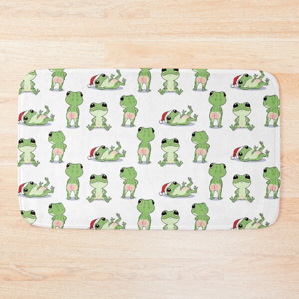 Item preview, Illustration Collection: Funny Anthropomorphic Frog – Kawaii Style designed and sold by Tw1nsAIArt.